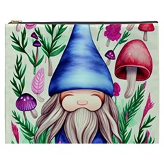 Tiny Mushroom Forest Scene Cosmetic Bag (xxxl) by GardenOfOphir