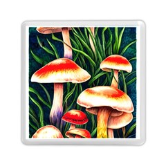 Mushroom Fairy Garden Memory Card Reader (square) by GardenOfOphir