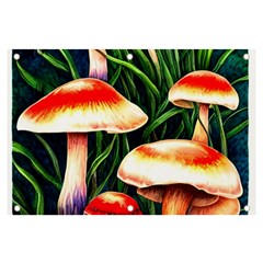 Mushroom Fairy Garden Banner And Sign 6  X 4  by GardenOfOphir