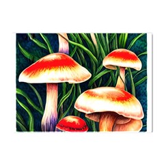 Mushroom Fairy Garden Crystal Sticker (a4)