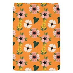 Flower Orange Pattern Floral Removable Flap Cover (s) by Dutashop