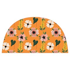 Flower Orange Pattern Floral Anti Scalding Pot Cap