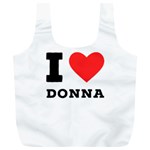 i love donna Full Print Recycle Bag (XL) Back