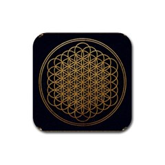 Horizon Sempiternal Bring Abstract Pattern Rubber Coaster (square) by Jancukart