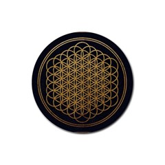 Horizon Sempiternal Bring Abstract Pattern Rubber Coaster (round) by Jancukart