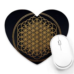 Horizon Sempiternal Bring Abstract Pattern Heart Mousepad