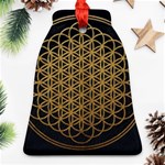 Horizon Sempiternal Bring Abstract Pattern Bell Ornament (Two Sides) Front