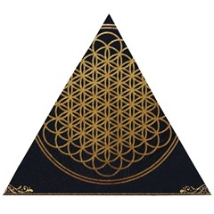 Horizon Sempiternal Bring Abstract Pattern Wooden Puzzle Triangle