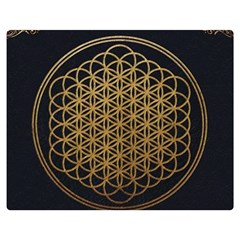 Horizon Sempiternal Bring Abstract Pattern One Side Premium Plush Fleece Blanket (Medium)