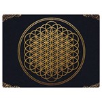 Horizon Sempiternal Bring Abstract Pattern One Side Premium Plush Fleece Blanket (Extra Small) 40 x30  Blanket Front