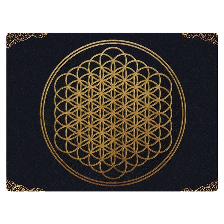 Horizon Sempiternal Bring Abstract Pattern One Side Premium Plush Fleece Blanket (Extra Small)