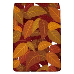 Watercolor Leaves Leaf Orange Removable Flap Cover (s)