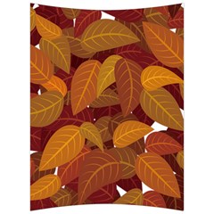 Watercolor Leaves Leaf Orange Back Support Cushion