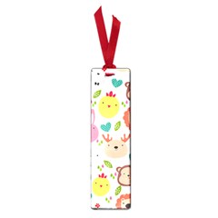 Cute Animals Cartoon Seamless Background Small Book Marks