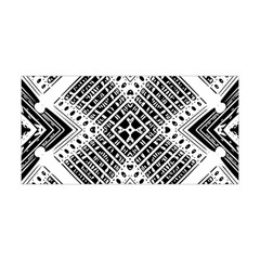 Black And White Modern Texture Seamless Print Fabric Pattern Yoga Headband