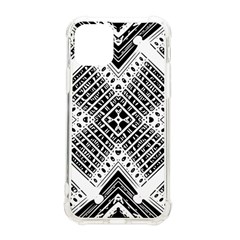 Black And White Modern Texture Seamless Print Fabric Pattern Iphone 11 Pro 5 8 Inch Tpu Uv Print Case