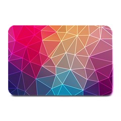 Multicolored Geometric Origami Idea Pattern Plate Mats by Jancukart