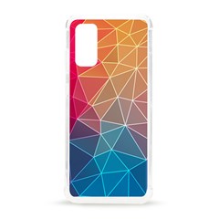 Multicolored Geometric Origami Idea Pattern Samsung Galaxy S20 6 2 Inch Tpu Uv Case by Jancukart