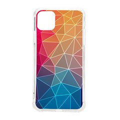 Multicolored Geometric Origami Idea Pattern Iphone 11 Pro Max 6 5 Inch Tpu Uv Print Case