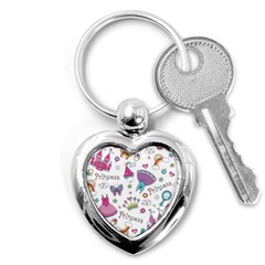 Princess Element Background Material Key Chain (heart) by Jancukart