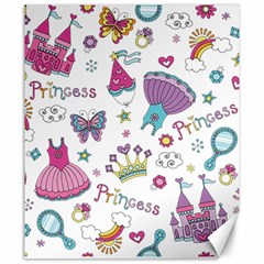 Princess Element Background Material Canvas 20  X 24  by Jancukart