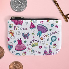 Princess Element Background Material Mini Coin Purse