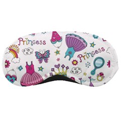 Princess Element Background Material Sleeping Mask