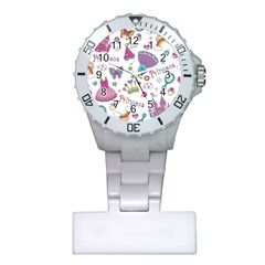 Princess Element Background Material Plastic Nurses Watch