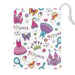 Princess Element Background Material Drawstring Pouch (4xl) by Jancukart