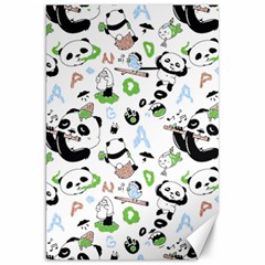 Giant Panda Bear Pattern Canvas 20  X 30 