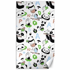 Giant Panda Bear Pattern Canvas 40  X 72 