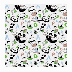 Giant Panda Bear Pattern Medium Glasses Cloth (2 Sides)