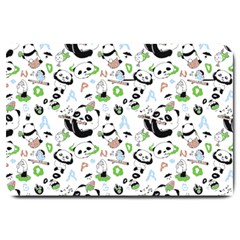 Giant Panda Bear Pattern Large Doormat