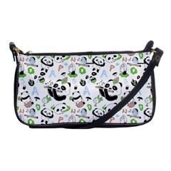 Giant Panda Bear Pattern Shoulder Clutch Bag