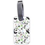 Giant Panda Bear Pattern Luggage Tag (two sides) Front