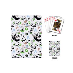 Giant Panda Bear Pattern Playing Cards Single Design (mini)