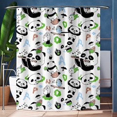 Giant Panda Bear Pattern Shower Curtain 60  X 72  (medium)  by Jancukart