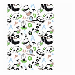 Giant Panda Bear Pattern Large Garden Flag (two Sides) by Jancukart