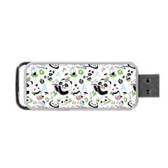 Giant Panda Bear Pattern Portable Usb Flash (one Side)