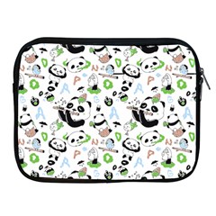 Giant Panda Bear Pattern Apple Ipad 2/3/4 Zipper Cases