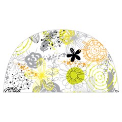 Doodle Flowers Hand Drawing Pattern Anti Scalding Pot Cap by Jancukart