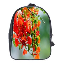 Gathering Sping Flowers  School Bag (xl)