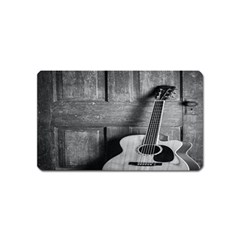 Acoustic Guitar Magnet (name Card) by artworkshop