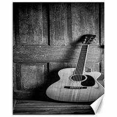 Acoustic Guitar Canvas 11  X 14  by artworkshop