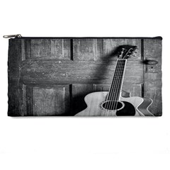 Acoustic Guitar Pencil Case by artworkshop