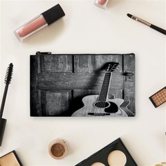 Acoustic Guitar Cosmetic Bag (small) by artworkshop