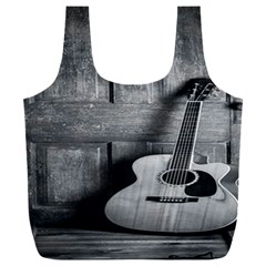 Acoustic Guitar Full Print Recycle Bag (xxxl)