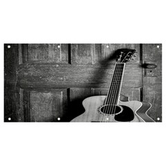 Acoustic Guitar Banner And Sign 8  X 4 