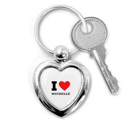 I Love Michelle Key Chain (heart) by ilovewhateva