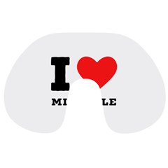 I Love Michelle Travel Neck Pillow by ilovewhateva